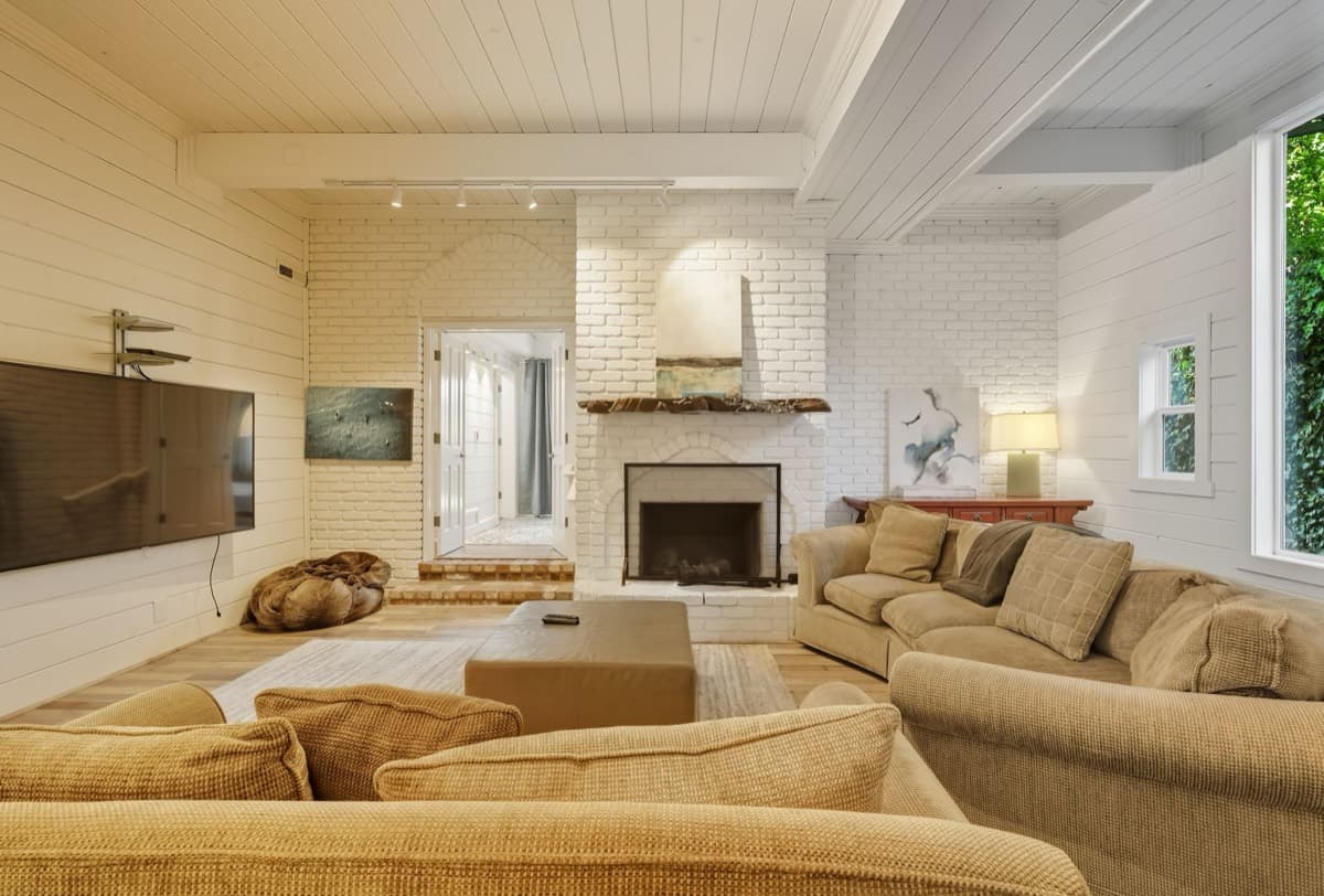 The living room
